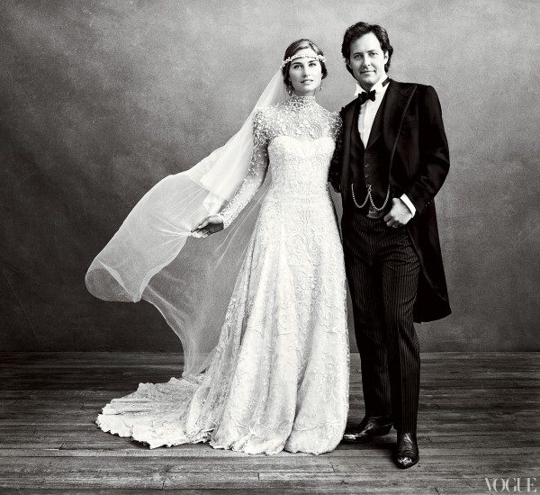 Lauren Bush Wedding via Vogue