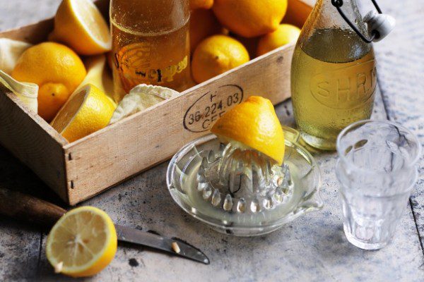 homemade limoncello